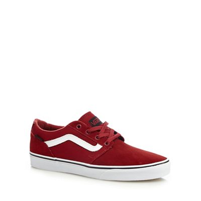 Vans Red 'Chapman' lace up shoes